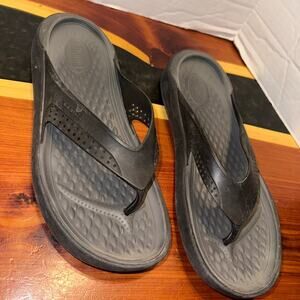 mens crocs lite rite sandal size 12